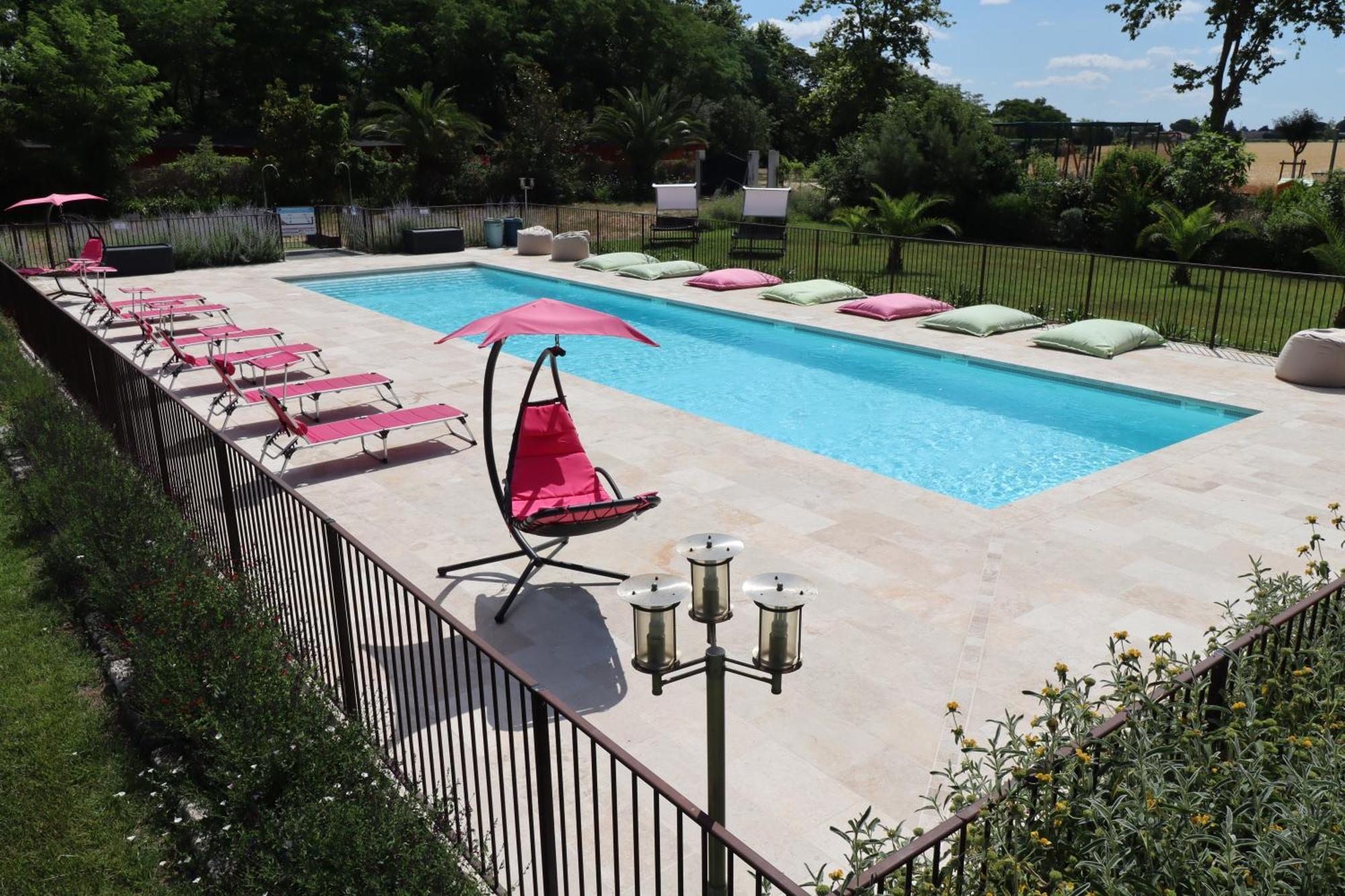 Chambres D'Hotes Avec Jacuzzi Et Piscine Au Mas De Cadoule Saint-Just  Eksteriør billede
